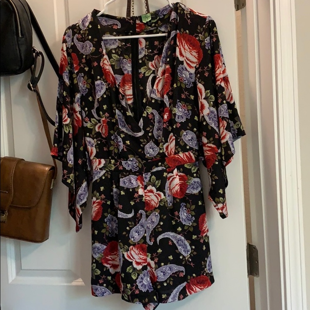 Floral Romper